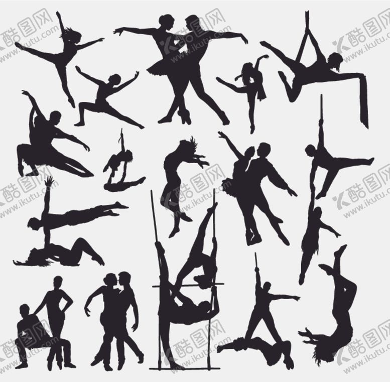 编号：15704110072127107679【酷图网】源文件下载-运动剪影