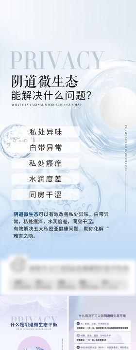 私密科普海报