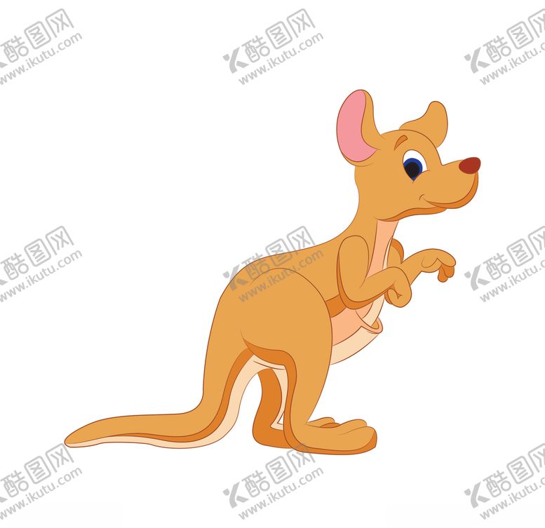 编号：62501309291925584524【酷图网】源文件下载-矢量开通袋鼠