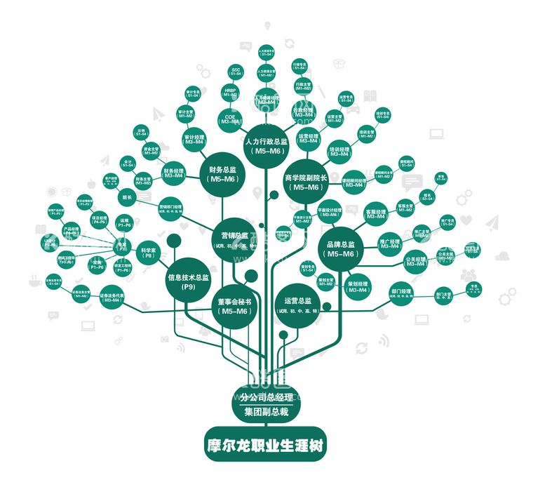 编号：83207109181313254096【酷图网】源文件下载-职业生涯树