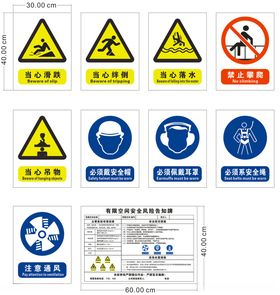 安全标识牌