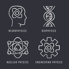 科技分子元素图标