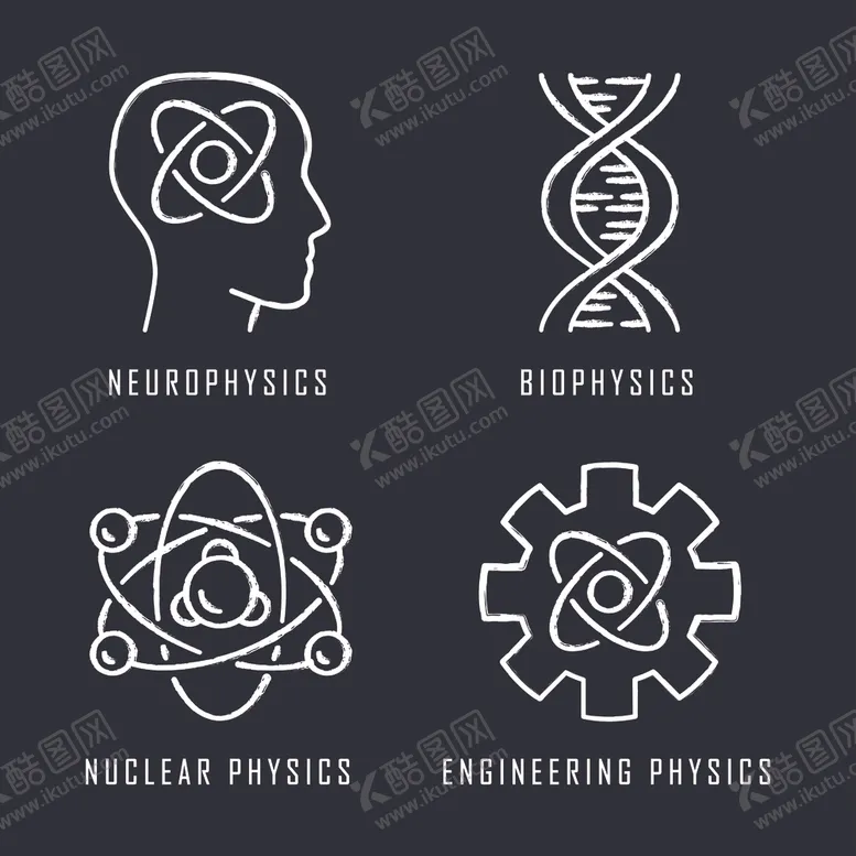 编号：49860303091532567269【酷图网】源文件下载-科技分子元素图标