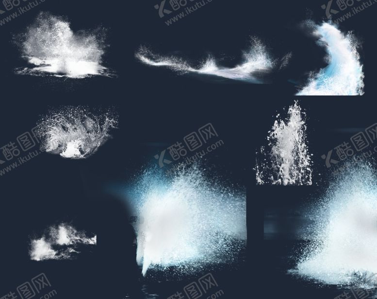 编号：35588910280956173365【酷图网】源文件下载-水花