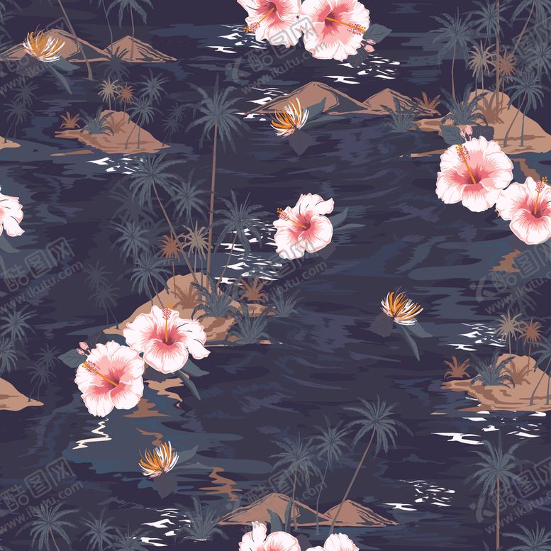 编号：98902709101544131139【酷图网】源文件下载-无缝印花