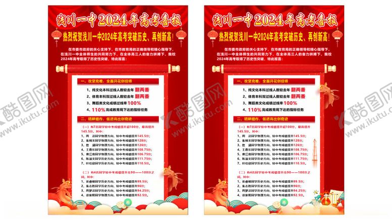编号：20536002121406371096【酷图网】源文件下载-高考喜报