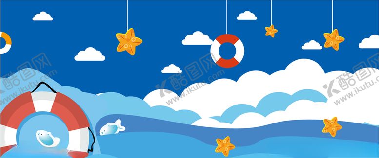 编号：69037209162025401812【酷图网】源文件下载-大海网红围挡