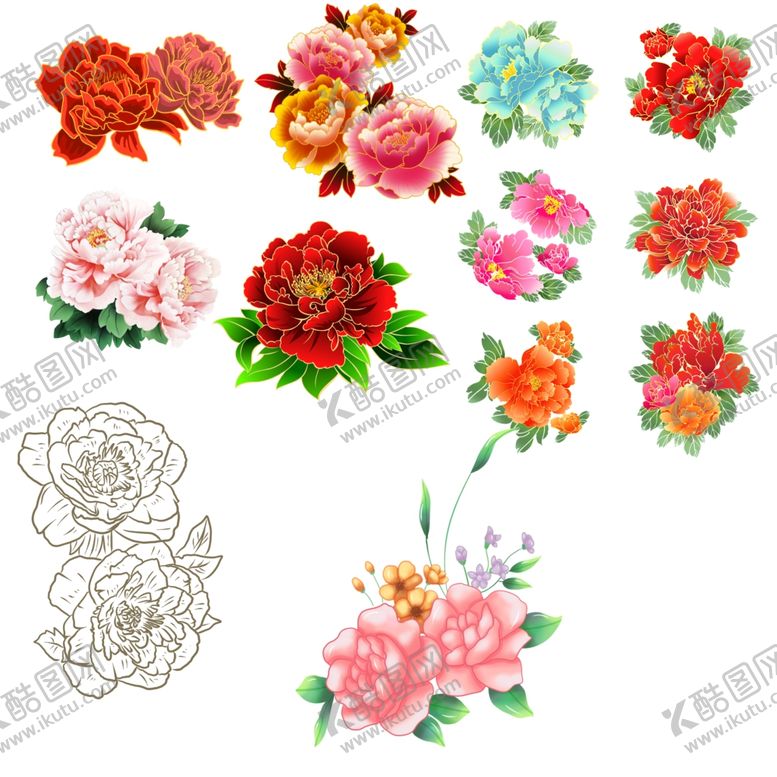 编号：83699209211805293630【酷图网】源文件下载-牡丹花