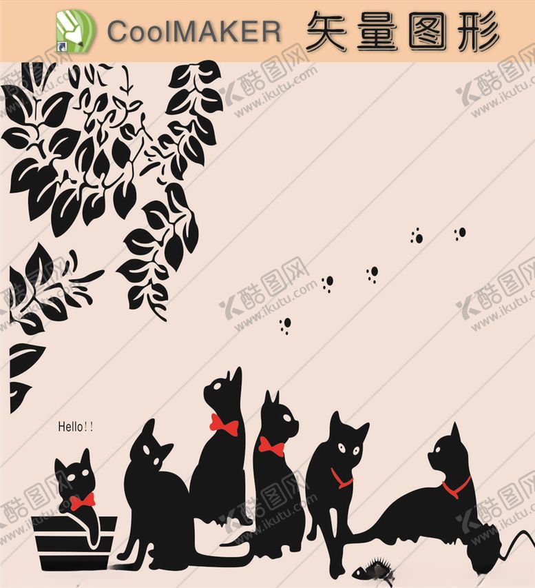 编号：75550509171800334795【酷图网】源文件下载-卡通画卡通素材矢量动物