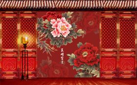 中国风喜庆元素背景