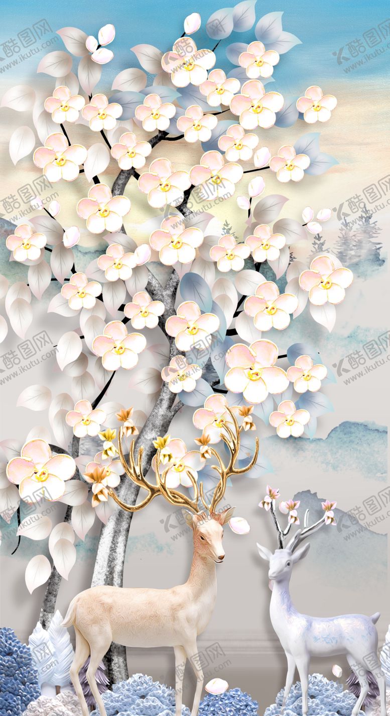 编号：75366805172115027588【酷图网】源文件下载-背景墙装饰画