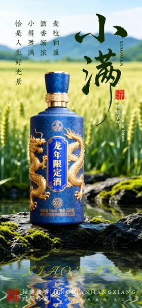 白酒小满海报
