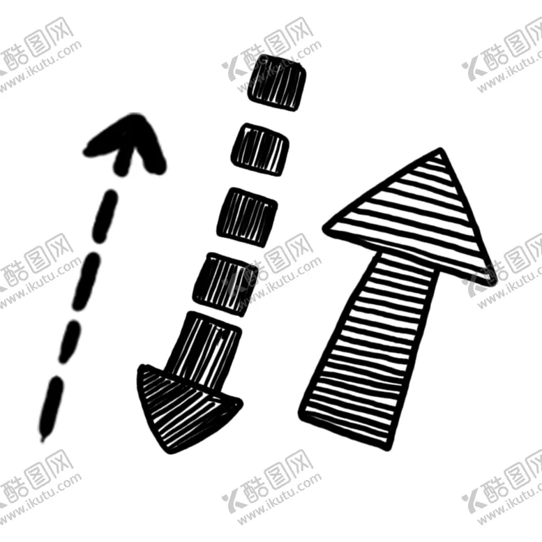 编号：19420804220733285291【酷图网】源文件下载-箭头插画