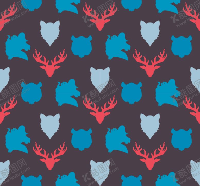 编号：23615309290520317123【酷图网】源文件下载-无缝花纹