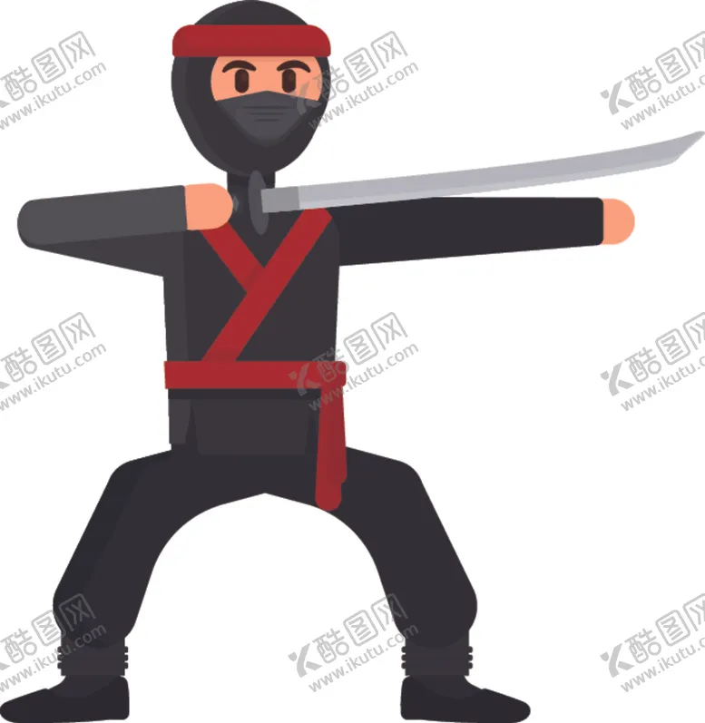 编号：21906004062112125682【酷图网】源文件下载-卡通忍者