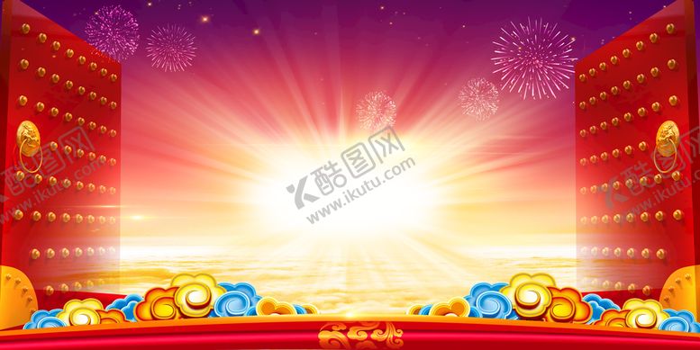 编号：28492110270253594334【酷图网】源文件下载-红色背景
