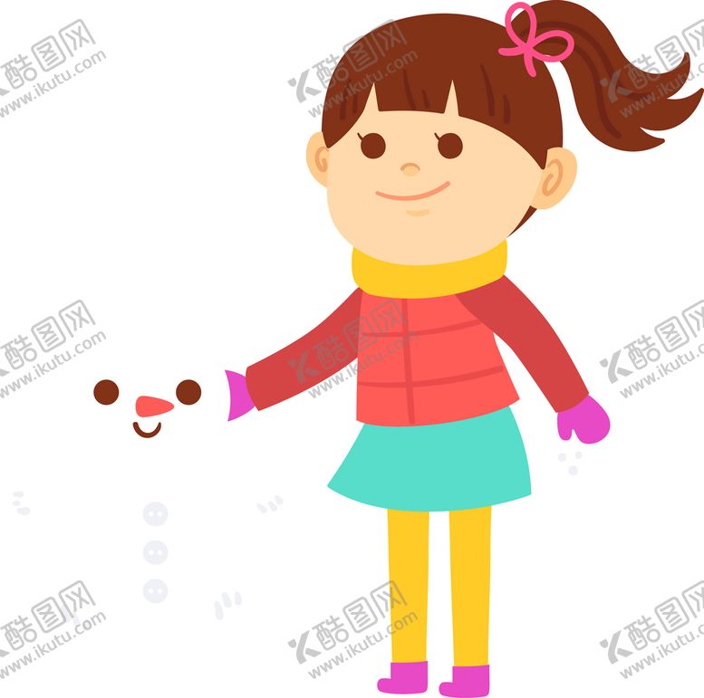 编号：82416709220552161243【酷图网】源文件下载-装冬装的儿童 