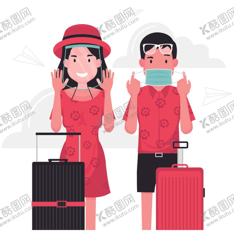 编号：71726910300122577623【酷图网】源文件下载-旅行插画