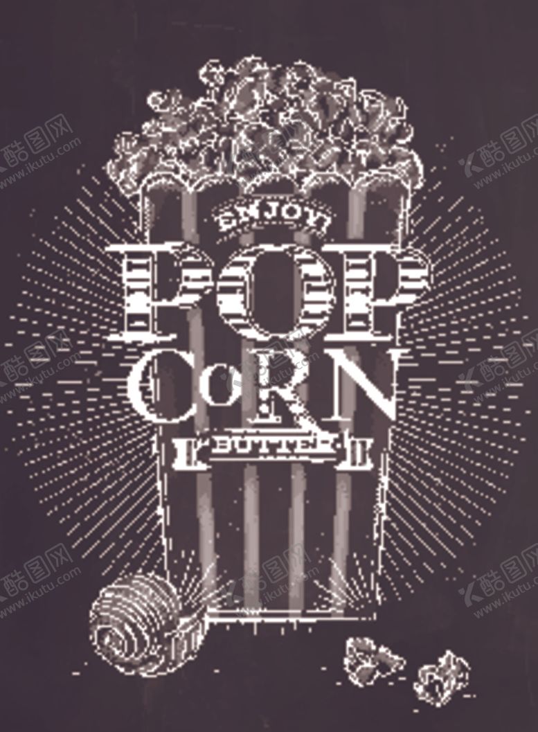 编号：75441709181446119604【酷图网】源文件下载-桶装爆米花