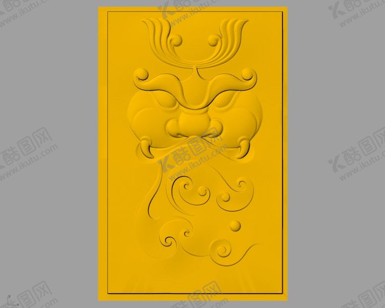 编号：58204012230036074338【酷图网】源文件下载-CAD浮雕装饰画立体模型