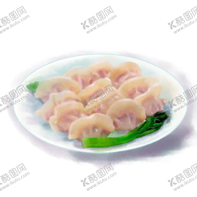编号：63003303300535317408【酷图网】源文件下载-手绘饺子素材
