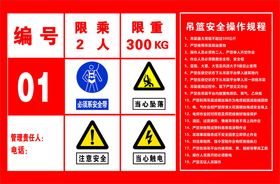 吊篮安全操作规程