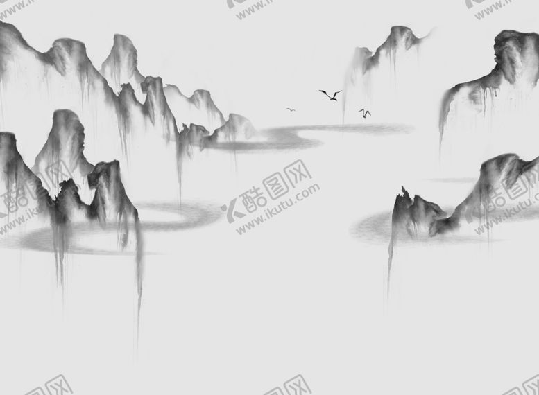 编号：28447509201750105370【酷图网】源文件下载-工笔花鸟背景墙装饰画