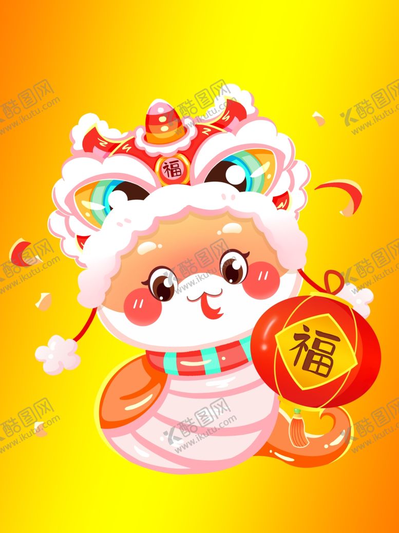 编号：44924712110631404731【酷图网】源文件下载-蛇年插画