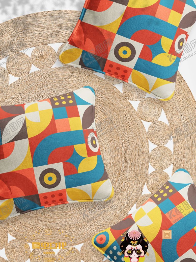 编号：83356210282254553736【酷图网】源文件下载-抱枕展示样机