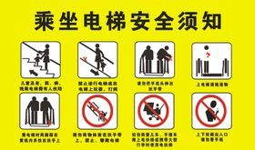 乘坐电梯安全须知