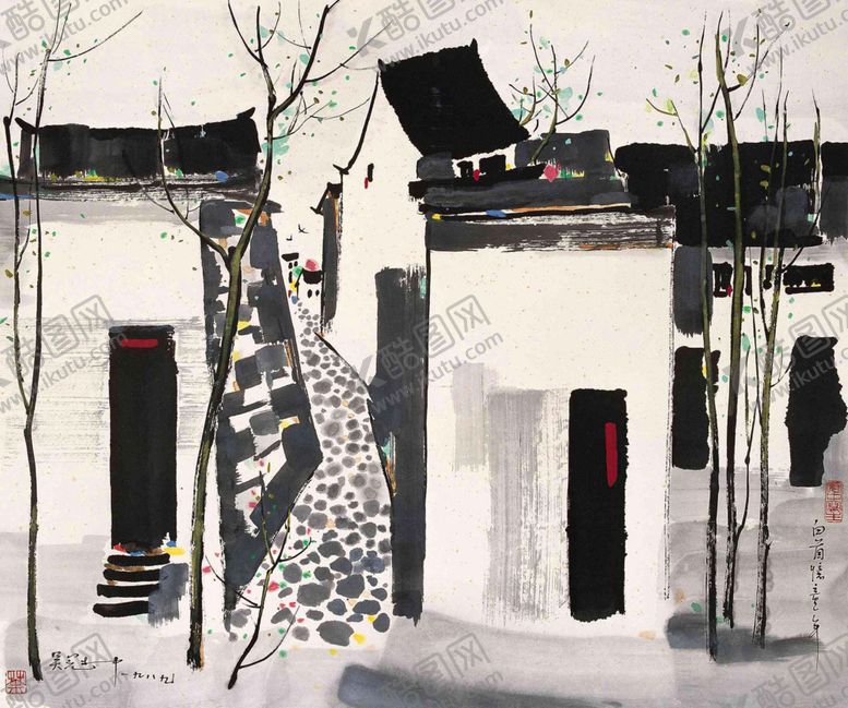 编号：38509210290327456783【酷图网】源文件下载-山水风景水墨国画