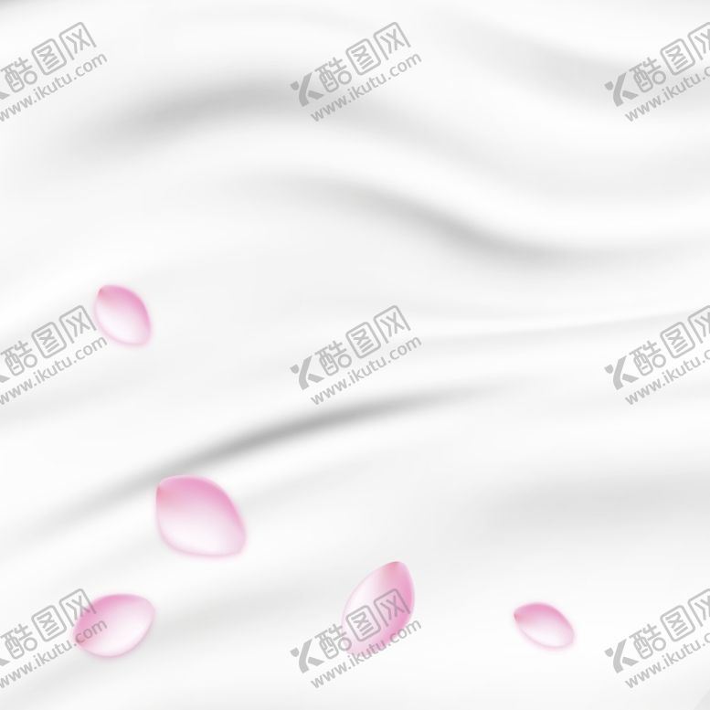编号：56349610190640149930【酷图网】源文件下载-白色绸缎