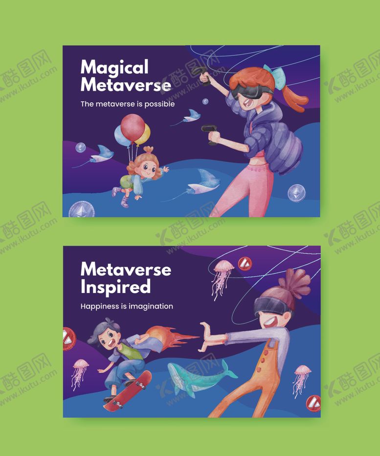 编号：25917904051515354728【酷图网】源文件下载-多样卡通人物场景插画图片