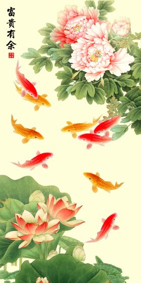 电视墙背景画