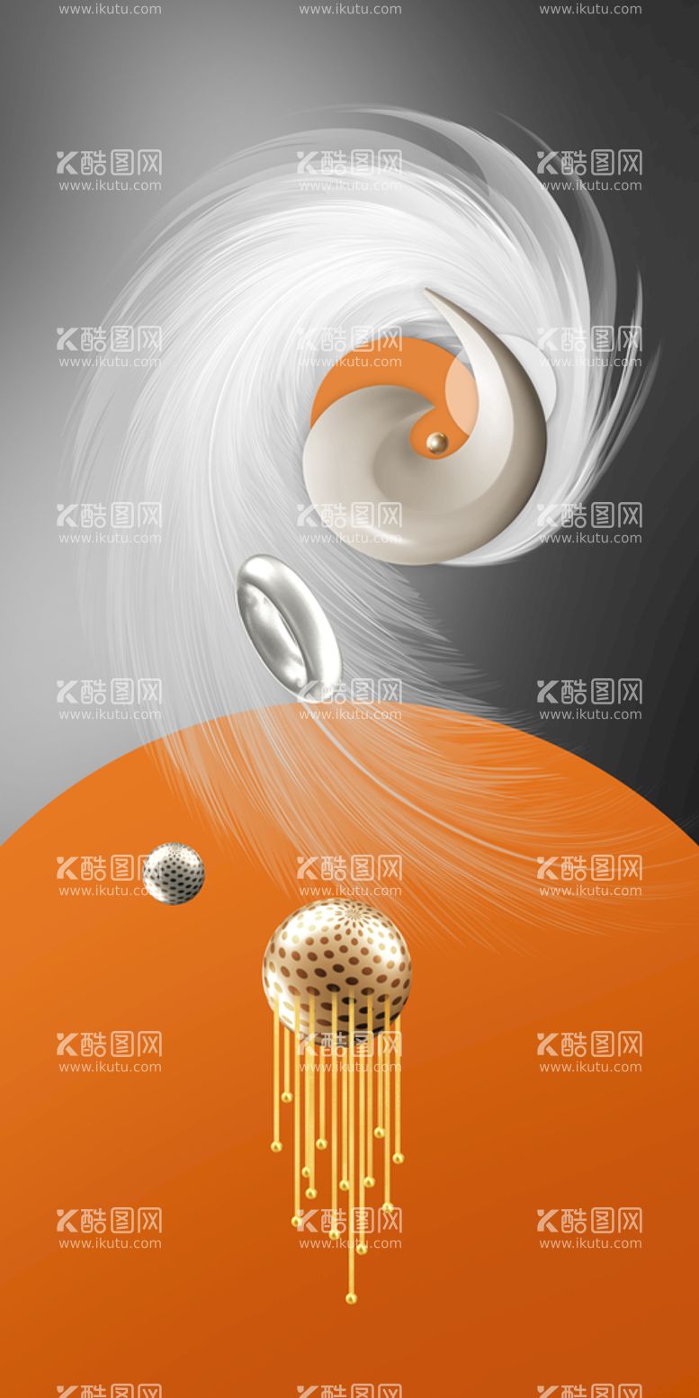 编号：29239111161130199672【酷图网】源文件下载-抽象几何图形装饰画