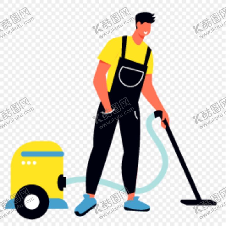编号：38655101170050289001【酷图网】源文件下载-做家务插画