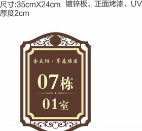 门牌