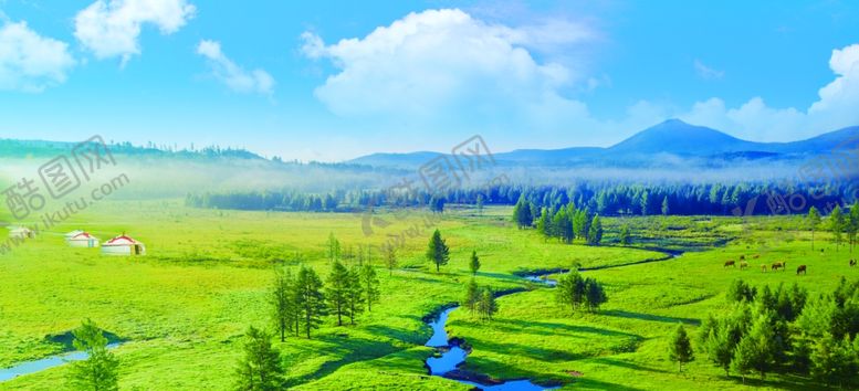 编号：93506709172118521895【酷图网】源文件下载-草原阿尔山