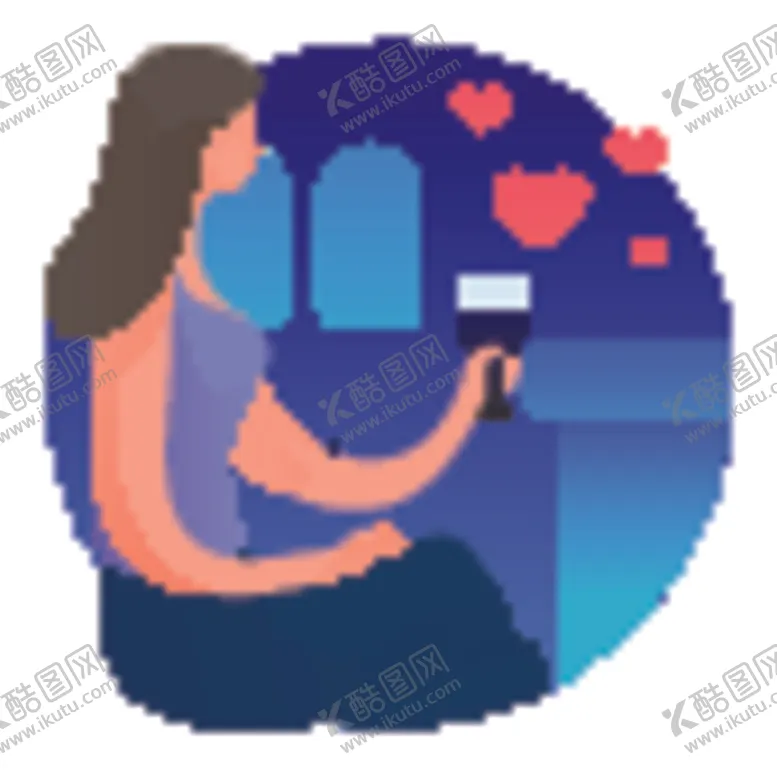 编号：59468506241524256393【酷图网】源文件下载-手绘人物插画