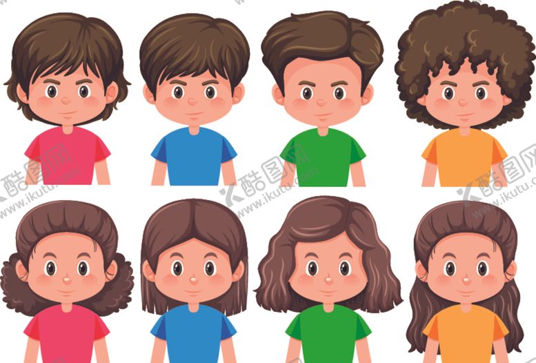 编号：66047609281140055986【酷图网】源文件下载-矢量人物素材