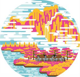 夏天景观