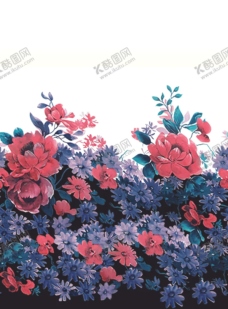 编号：58033012301806209007【酷图网】源文件下载-手绘花