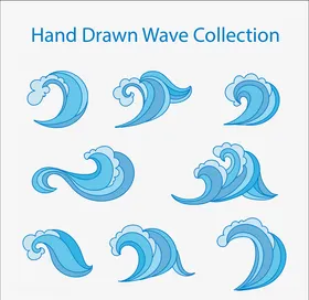 海浪波浪波纹