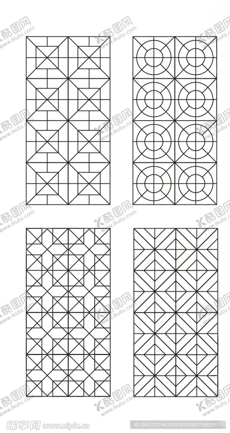 编号：56882204201203295923【酷图网】源文件下载-现代底纹几何构成图案