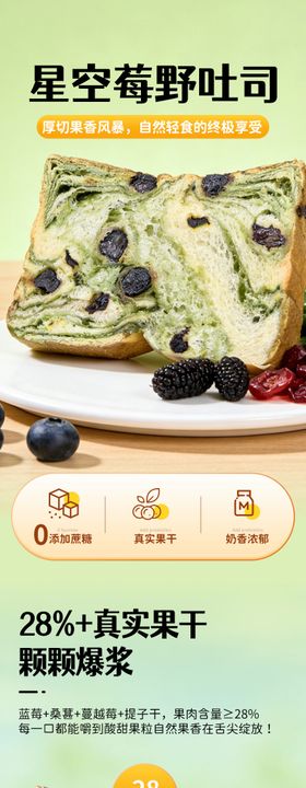 星空莓野吐司详情页 