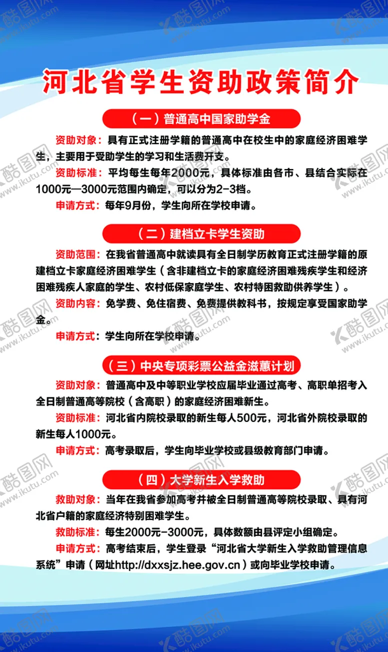 编号：04865109150500580781【酷图网】源文件下载-学生资助政策
