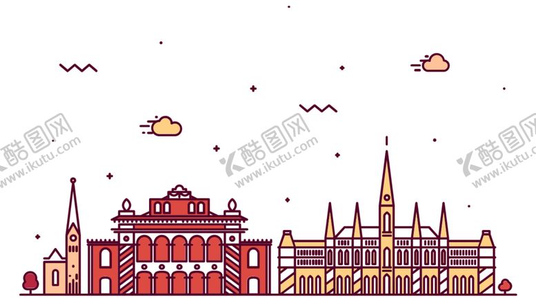 编号：10469509210412262982【酷图网】源文件下载-城市地标建筑素材