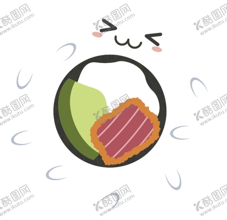 编号：94468910292230334288【酷图网】源文件下载-卡哇伊美食