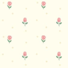 郁金香小花数码图案