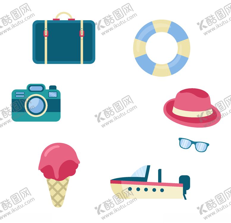 编号：69771506240221391006【酷图网】源文件下载-旅行元素